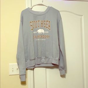 Sky blue sweatshirt